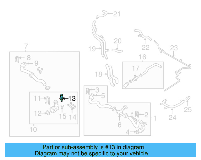 Overflow Hose 1K0-122-109-AL - View 11