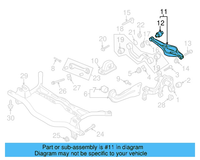 Lower Control Arm 1K0-505-311-AB - View 17