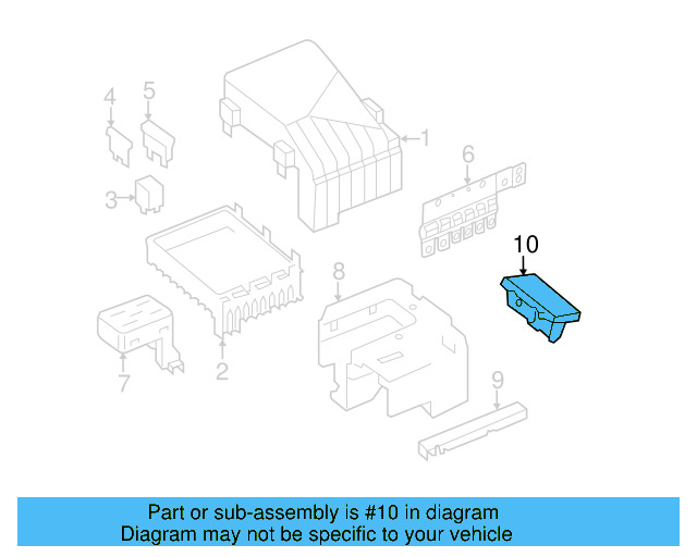 Mount Bracket 1K0-907-361-C - View 12