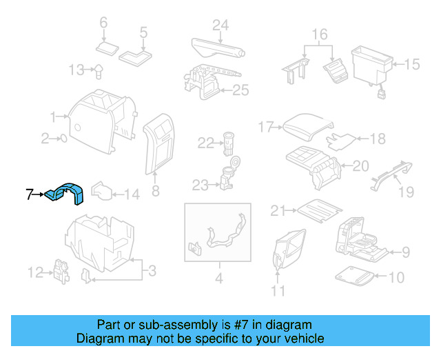 Park Brake Handle 1K0-711-461-C-82V