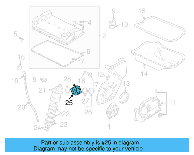 Oil Cooler 068-117-021-B - View 11