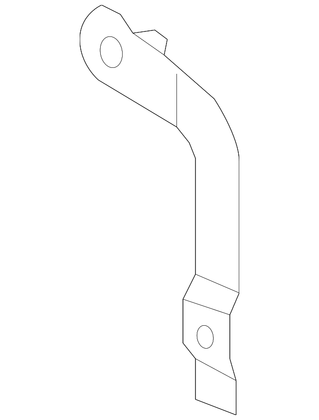 Pipe Assembly Rear Bracket 3C0-317-827-C