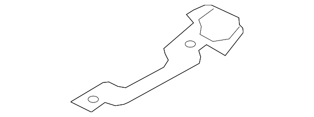 Feed Line Bracket 3C0-317-828-D - View 2