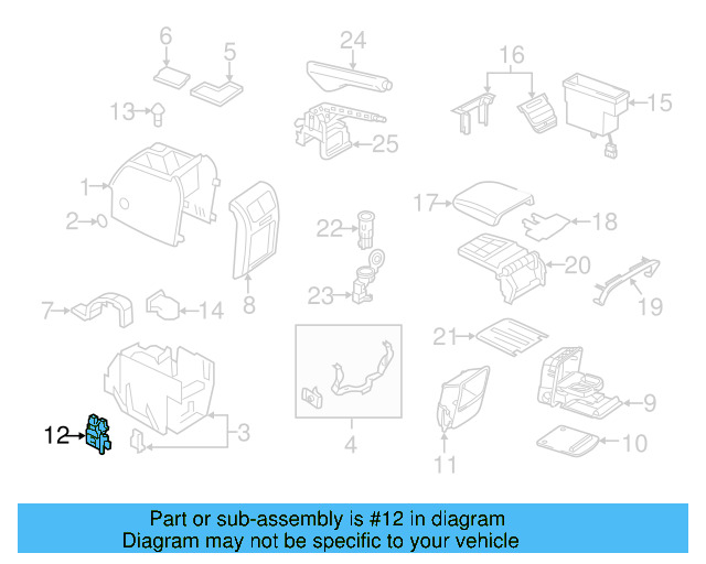 Front Trim 5K0-863-487-A-1QB - View 21