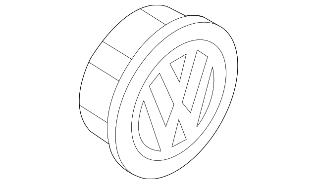 Alloy Wheel Center Cap 5C0-601-171-XRW - View 3