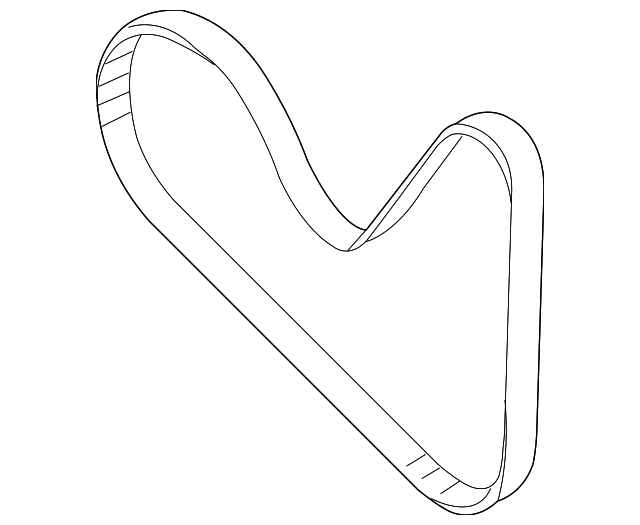 Serpentine Belt 022-145-933-AP - View 8