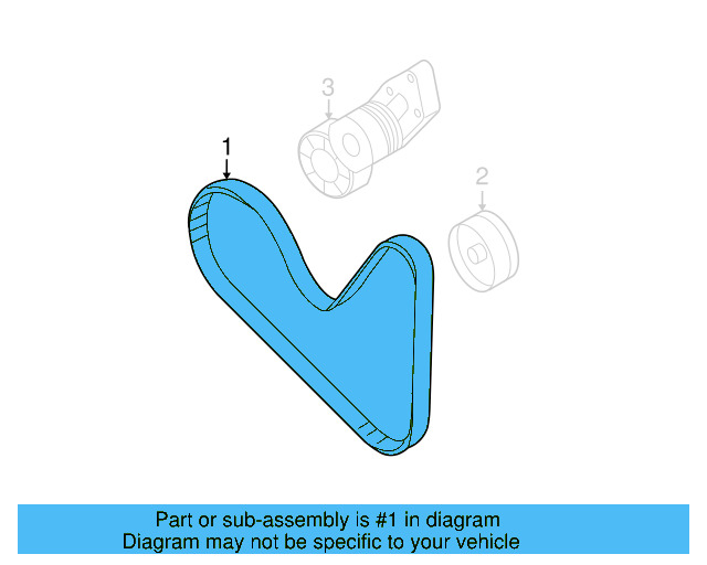 Serpentine Belt 022-145-933-AP - View 27