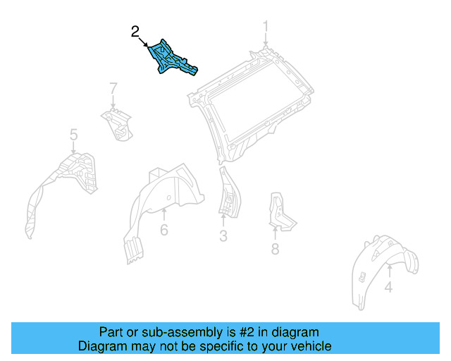 Reinforcement 3B9-810-264-D - View 11