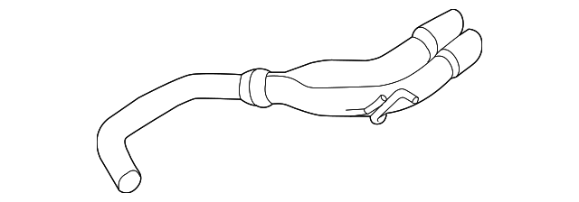 Tailpipe 5C3-253-609-M - View 3