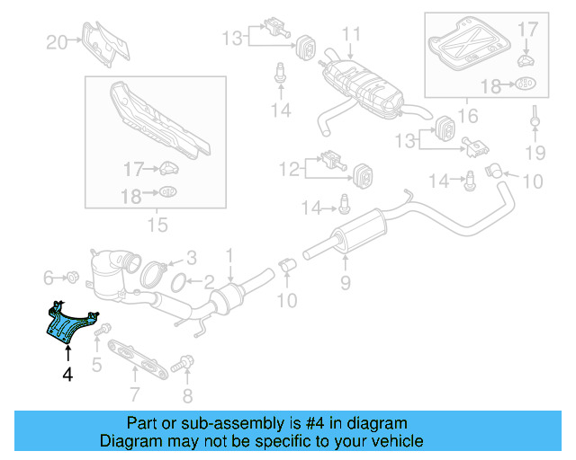 Bracket 5Q0-253-249 - View 12
