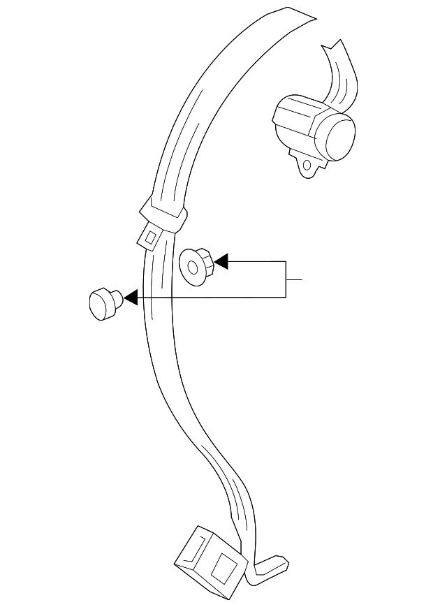 Outer Belt Assembly Upper Bolt N-989-260-01 - View 116