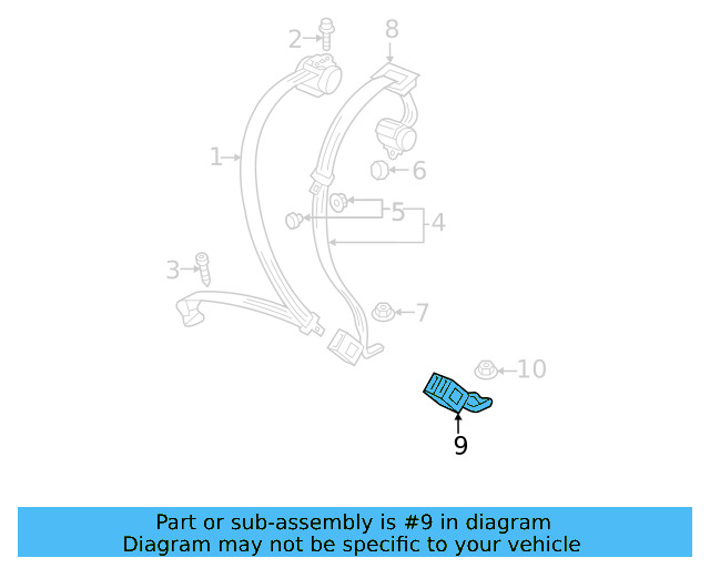 Buckle End 5GM-857-739-QVZ - View 4