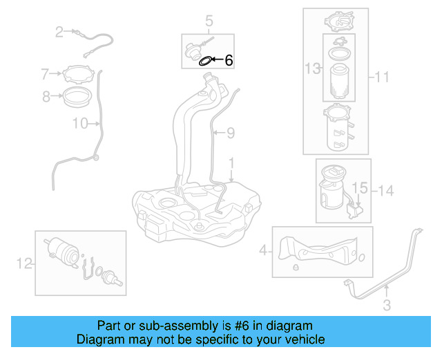 Fuel Cap Seal 1K0-201-557-A