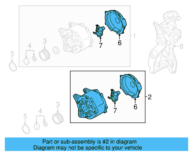Alternator 06B-903-016-AB - View 34