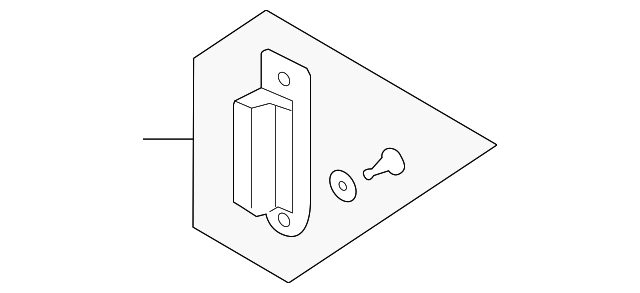 Condenser Bracket 7L0-498-871 - View 3