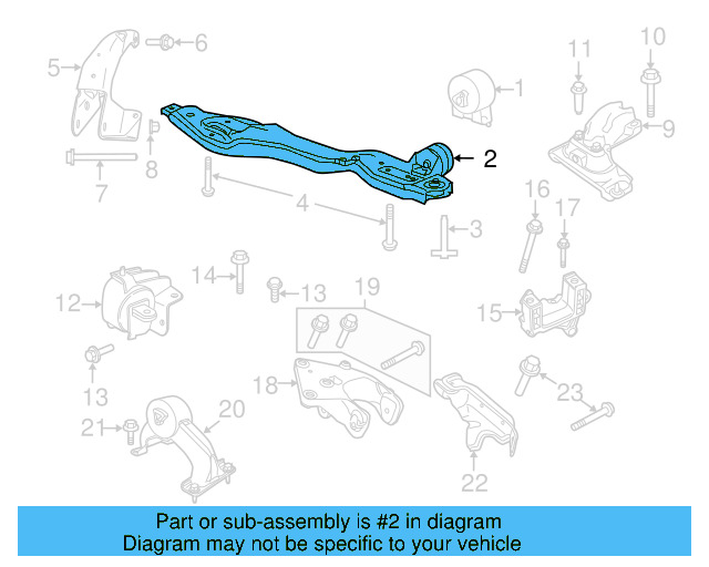 Lower Support 7B0-199-313-J - View 5