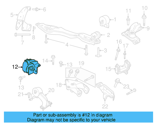 Trans Support 7B0-199-313-L - View 6