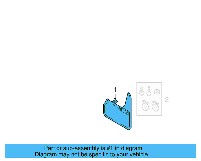 Splash Guards 3C0-075-101-A - View 3