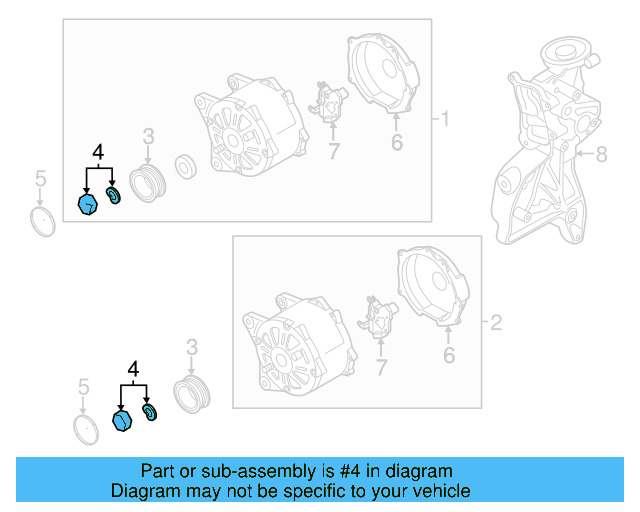 Pulley Hardware Kit 028-903-320-C - View 112