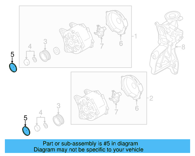 Pulley Cap 037-145-291 - View 4