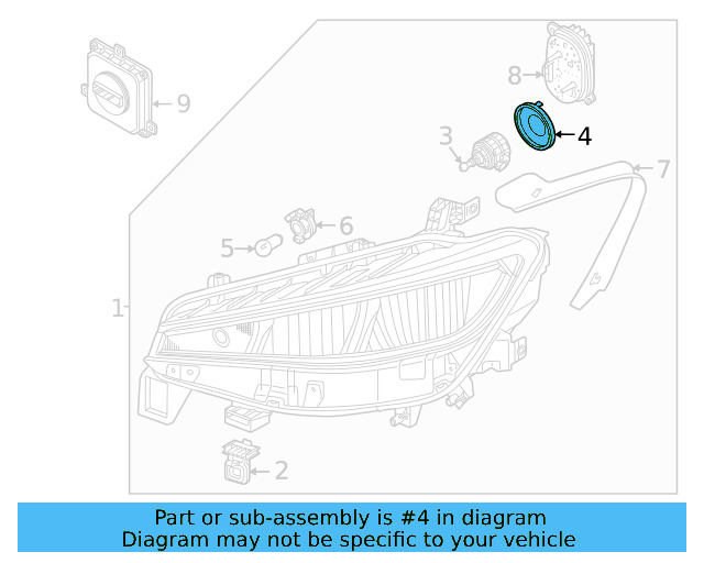 Adjust Motor Cap 11A-941-607 - View 2