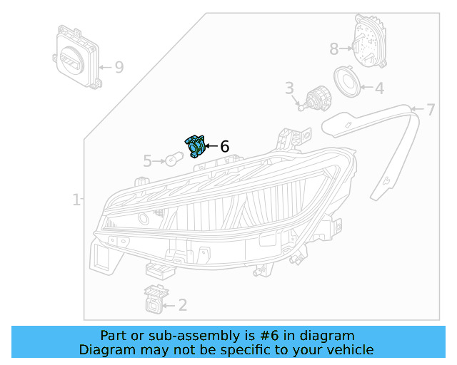 Signal Bulb Socket 11A-953-123 - View 3