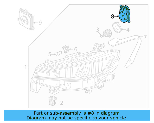 Led Unit 11A-941-479-B - View 2