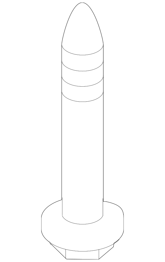 Engine Cradle Front Bolt N-105-286-02 - View 14
