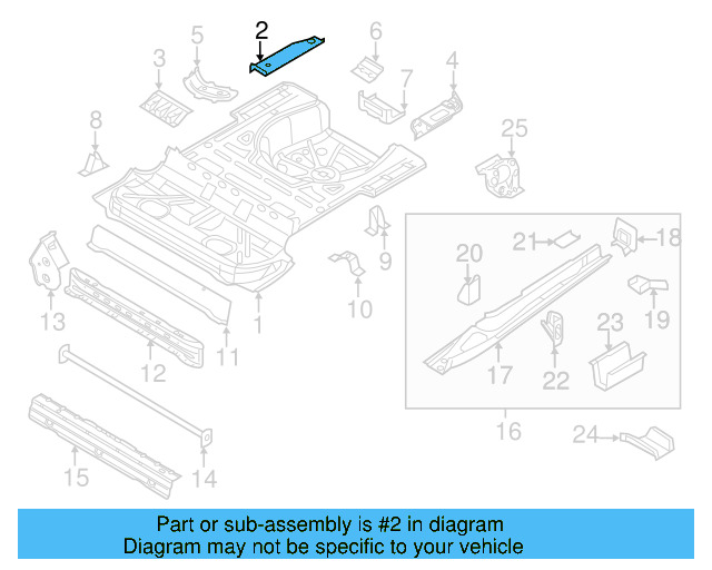 Floor Extension 1Q0-802-092 - View 3