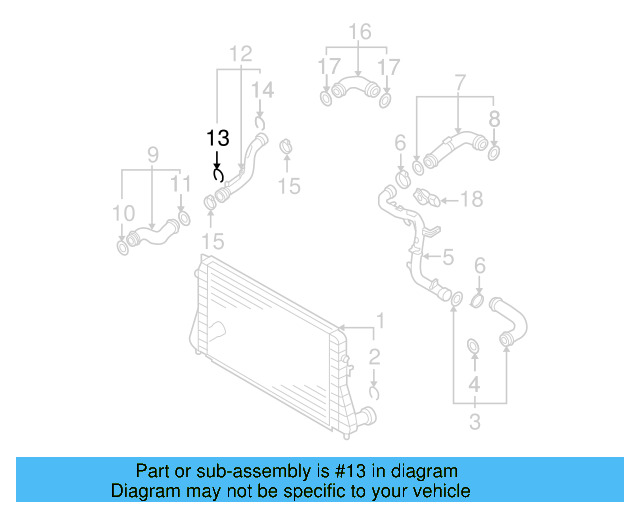 Pressure Hose Retainer Clip 1J0-145-769-H - View 20