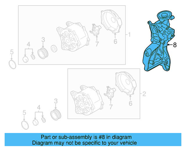 Mount Bracket 06J-903-143-AH - View 29