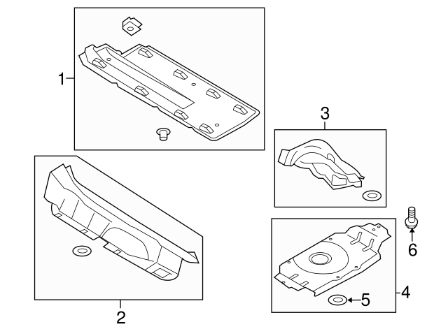 Fender Liner Extension Screw N-103-546-02 - View 269