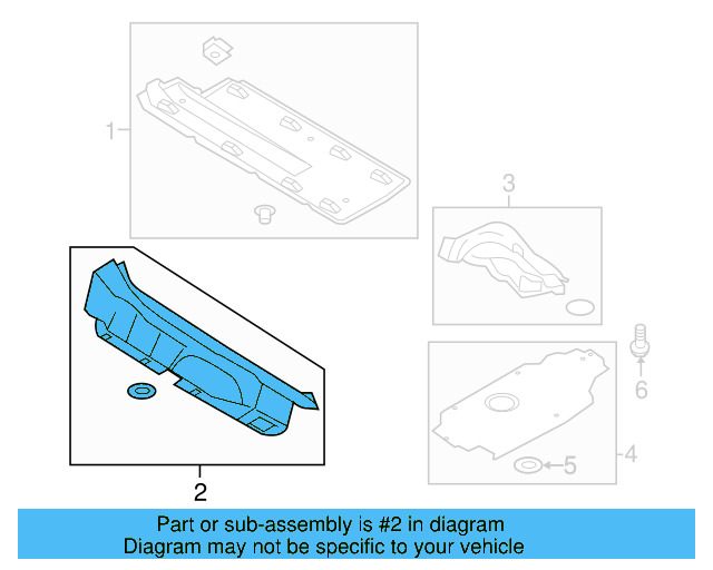 Fender Liner Extension Screw N-103-546-02 - View 272