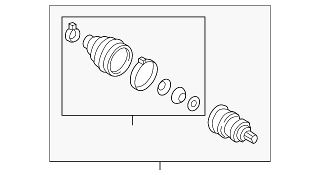 Inner Joint Assembly 1K0-498-103 - View 17