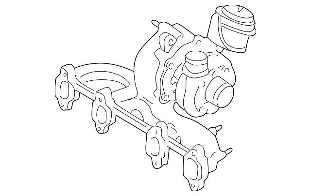 Exhaust Manifold 038-253-019-S - View 3