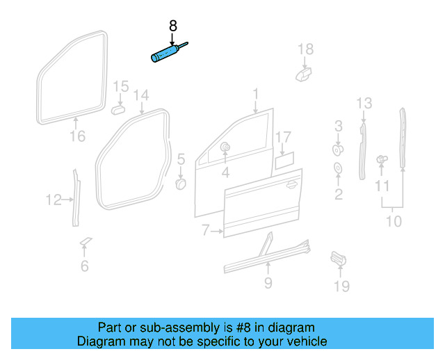 Exterior Panel Adhesive Kit D-438-520-A2 - View 5