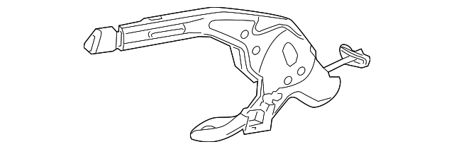 Lever 5C0-711-303-CH-YHW - View 5