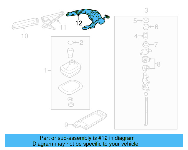 Lever 5C0-711-303-CH-YHW - View 6