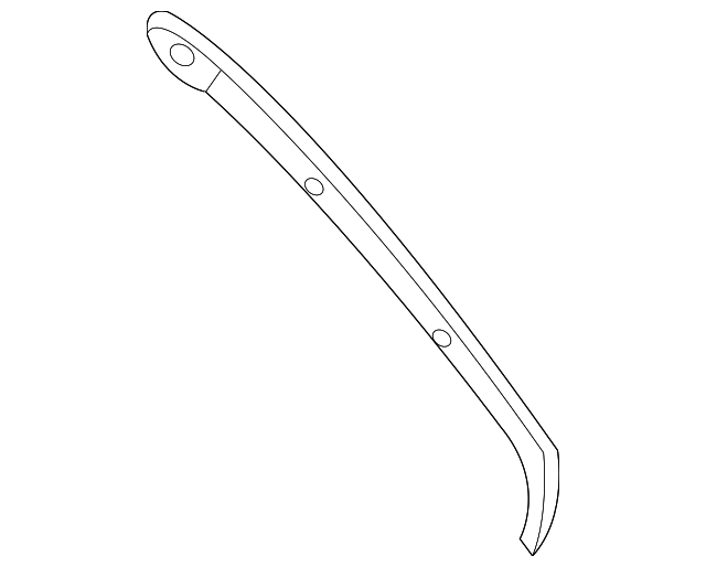 Rear Molding 7B0-845-516-A