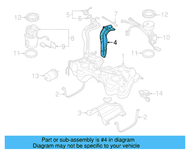 Upper Shield 1K0-201-974-C - View 3