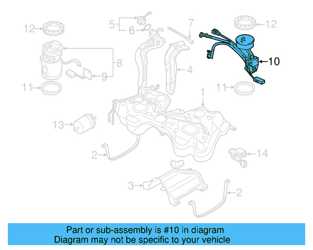 Fuel Gauge Sending Unit 1K0-919-673-AH - View 13