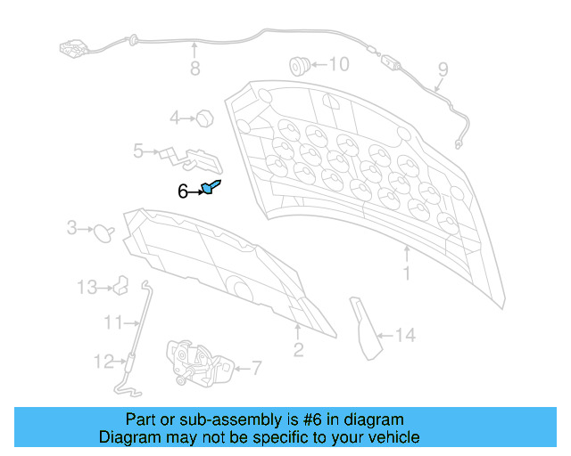 Safety Catch Bolt WHT-004-281 - View 2