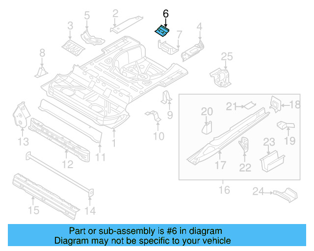Retaining Bracket 1Q0-813-279 - View 5
