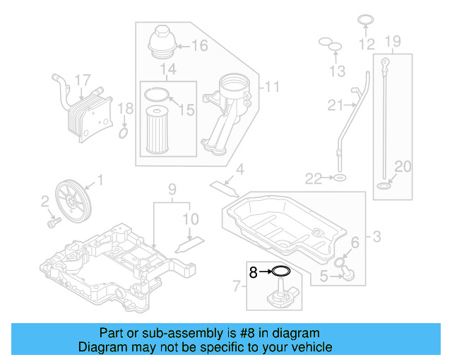 Engine Oil Level Sensor 1J0-907-660-B - View 6