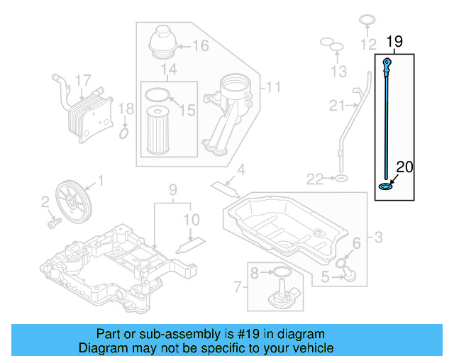 Dipstick 079-115-611-R - View 5