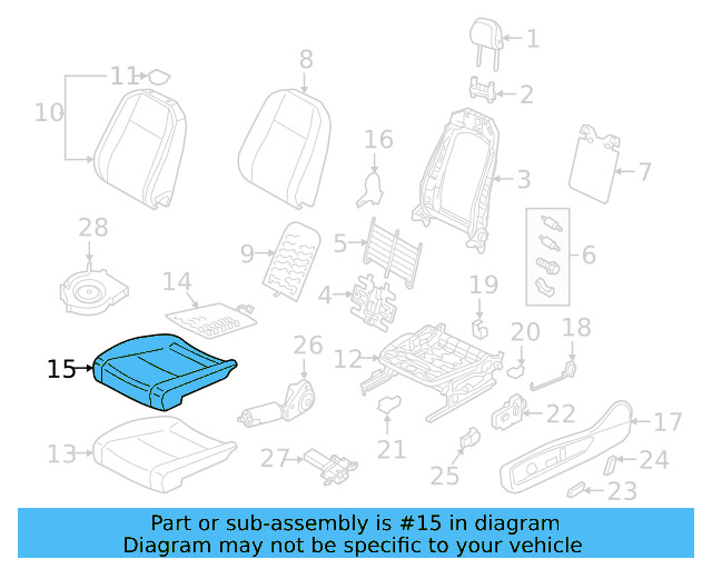 Cushion Cover 3CN-881-406-K-HIZ