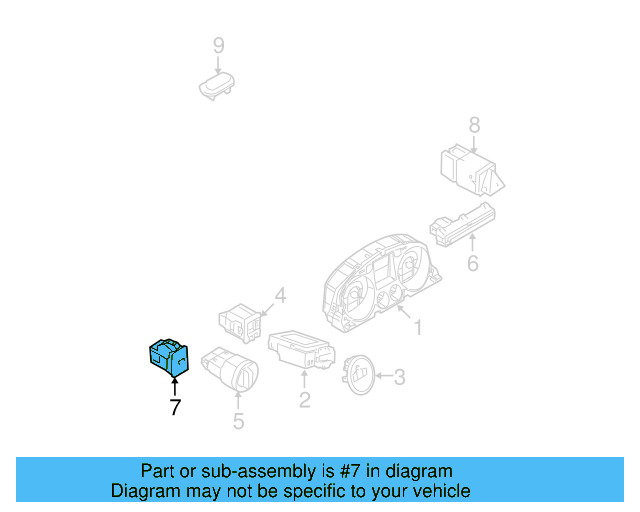 Switch 3C0-927-225-C-REH - View 5