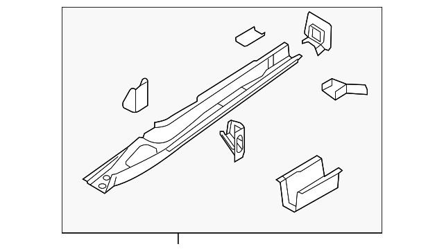 Frame Side Member 1K0-803-505