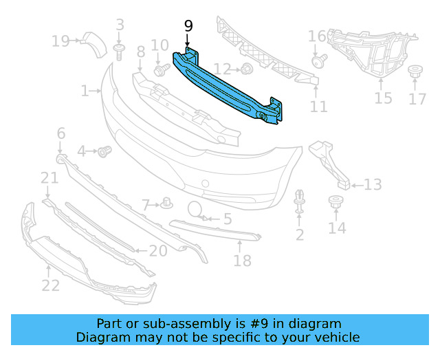 Impact Bar 5C5-807-305-A - View 10