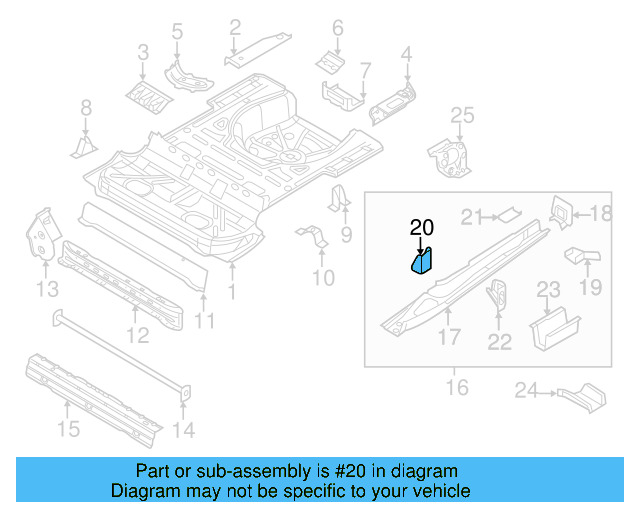 Front Bracket 1K0-253-144-AP - View 44